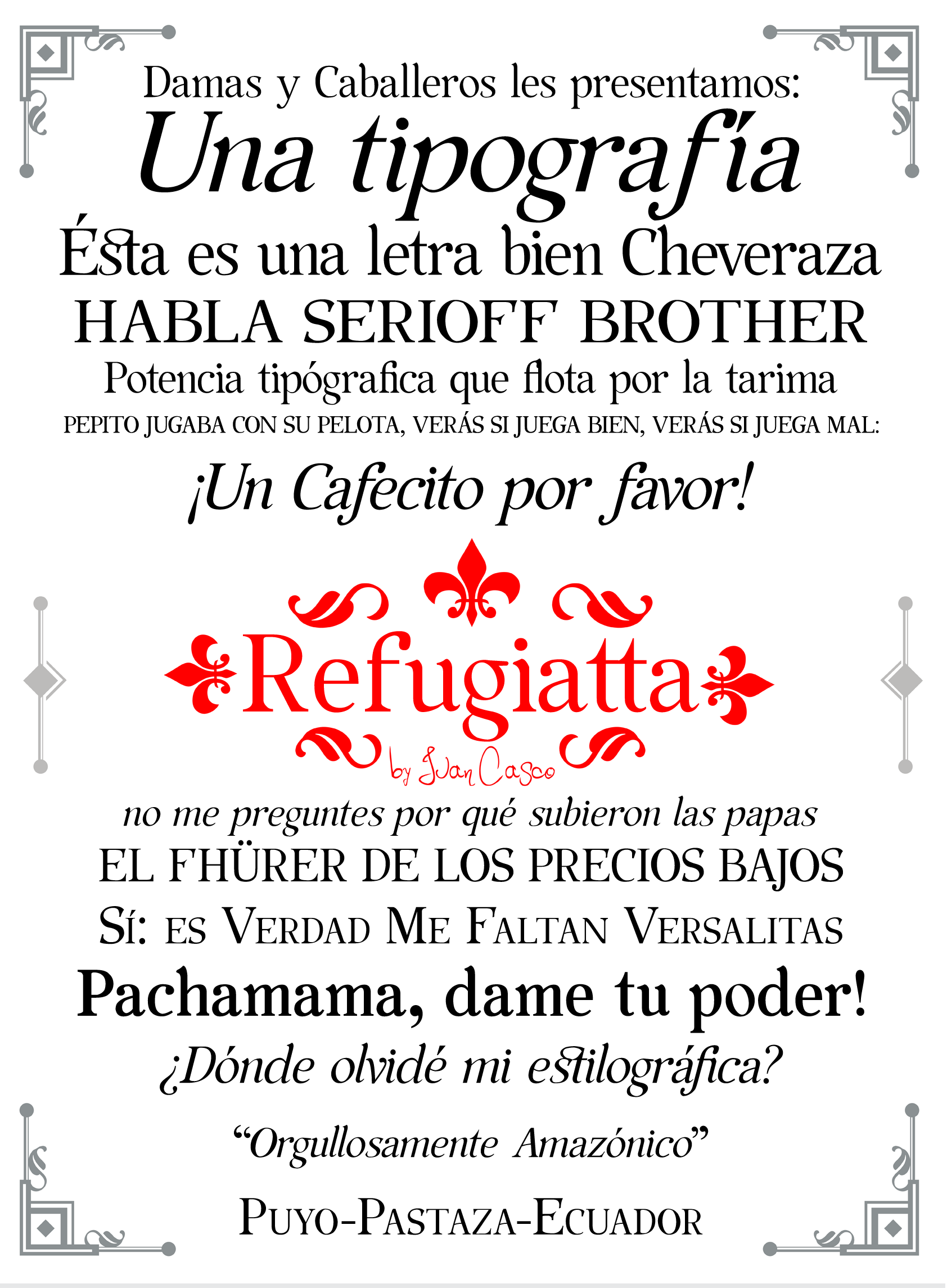 Refugiatta Font