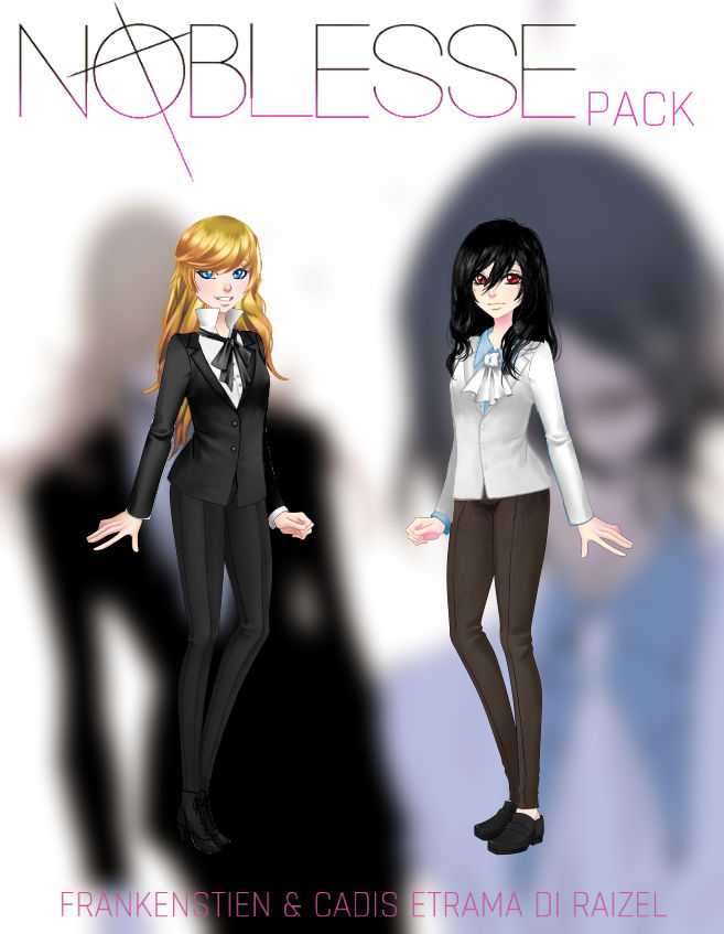 Noblesse- Raizel and Frankenstien pack by FNAFfanart67 on DeviantArt