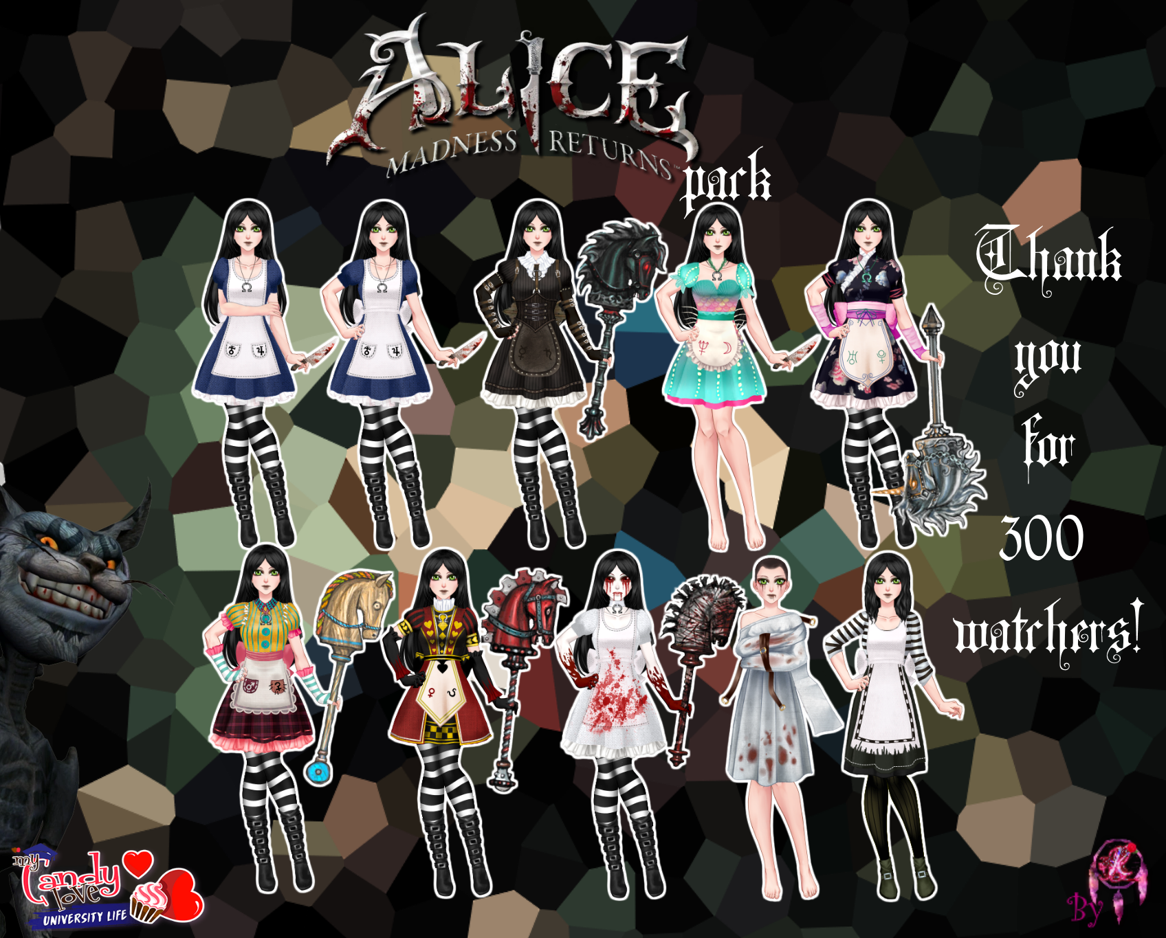 Alice Madness Returns Chapter 1 All Collectibles (Part 3) 