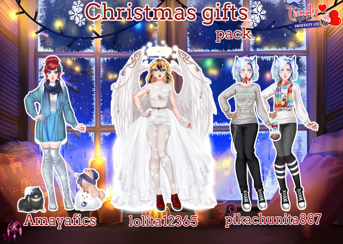 MCL UL pack Christmas gifts by FNAFfanart67 on DeviantArt
