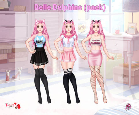 MCL UL/LL pack- Belle Delphine