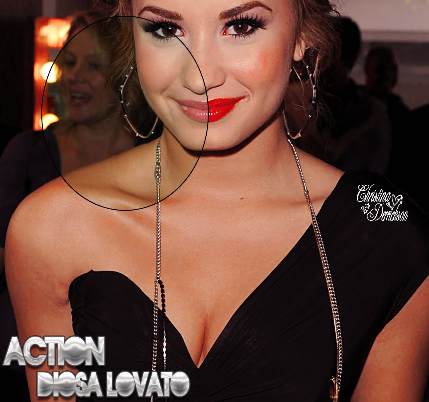 Action Diosa Lovato.