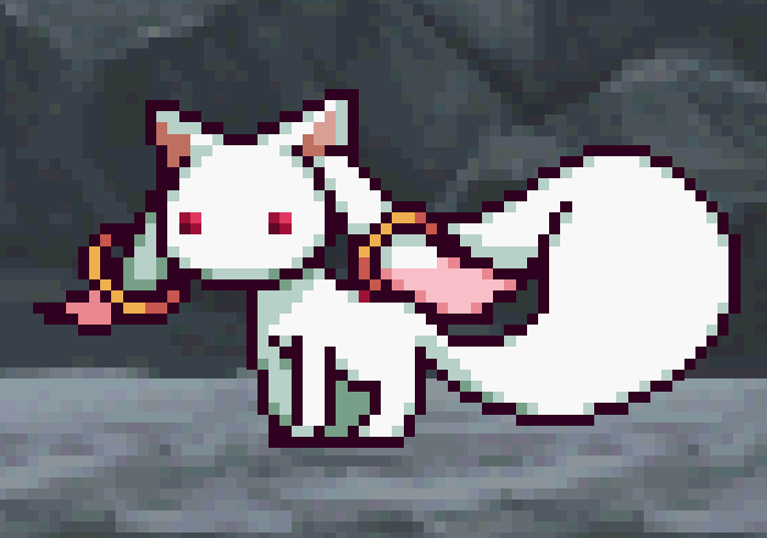 I Hate Kyubey - Old Sprite animation(unfinished)