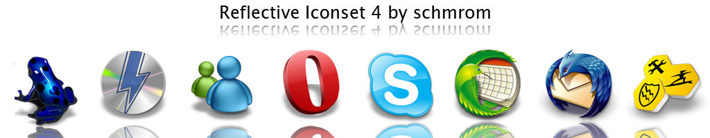 Reflective Iconset 4 by schmrom on DeviantArt