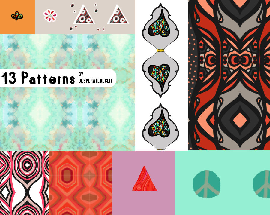 Ghost Reflection 13 Patterns by desperatedeceit on DeviantArt