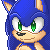 Sonic Pixel Avatar (Free to use)