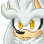 Silver Pixel Avatar (Free to Use)