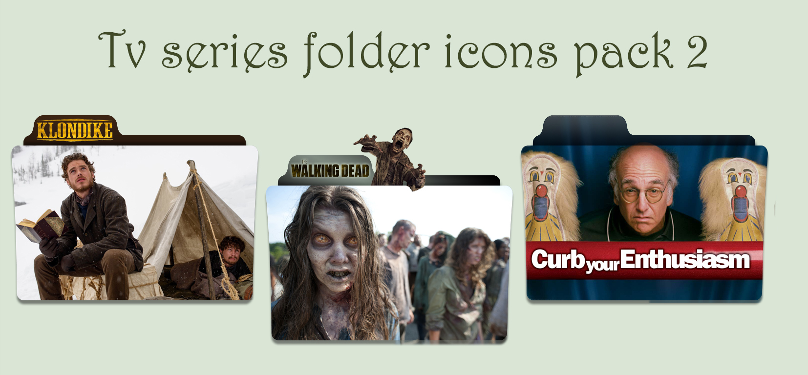 Tv series folder icons pack 2 by Cadavericale on DeviantArt