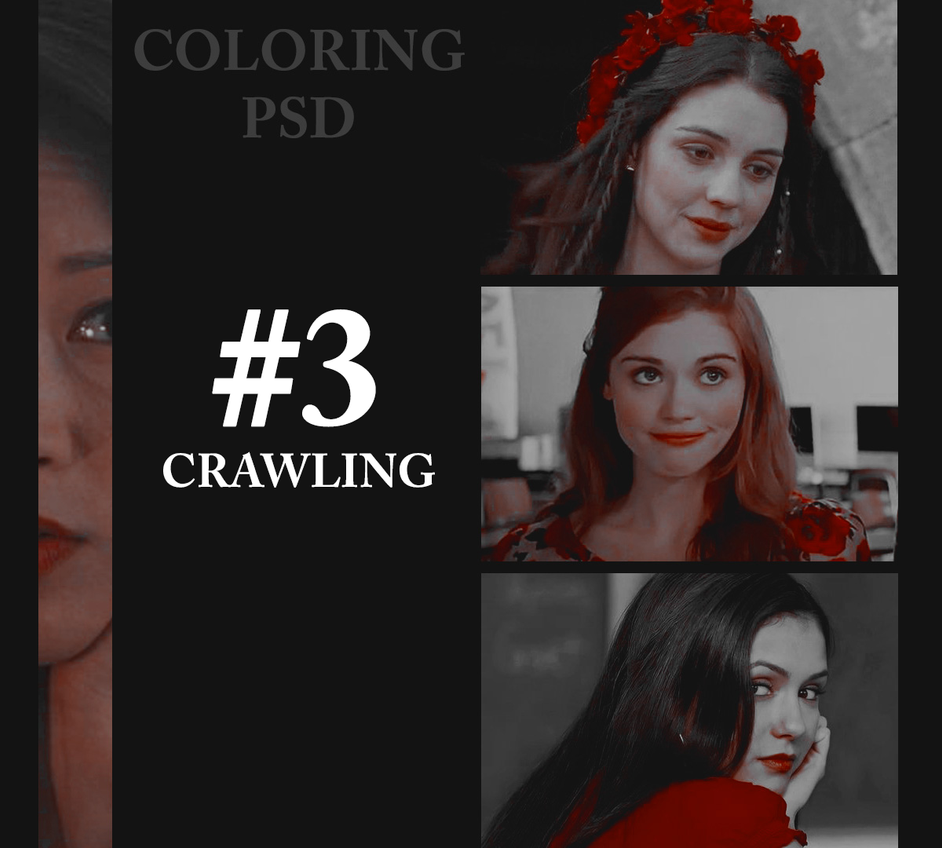 PSD Coloring 3 | Crawling by Aedelinea on DeviantArt