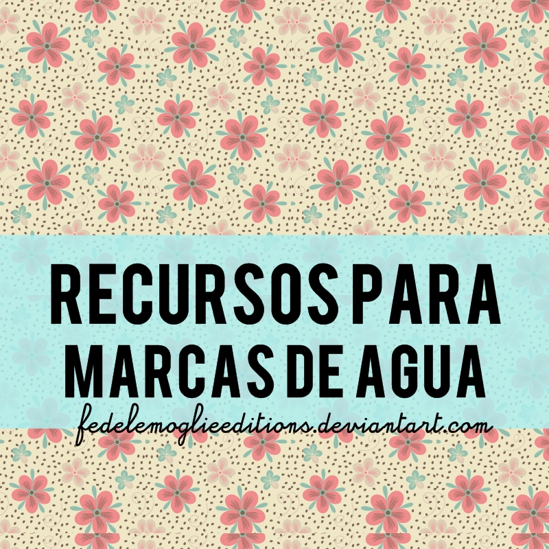 Recursos de Marcas de Agua para Tutorial de #Sugus