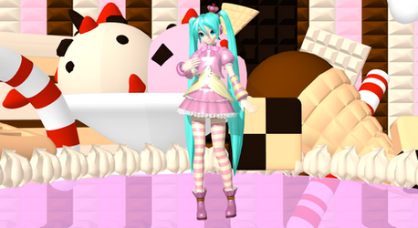 .:DT Princess Miku (update):. +DL