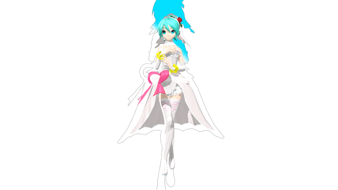 50 Watchers Gift Dt Wedding Dress Miku Dl By Sushi Kittie On
