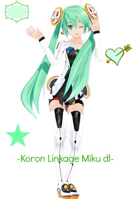 [800 Watchers Gift] MMD Koron Miku Linkage DL