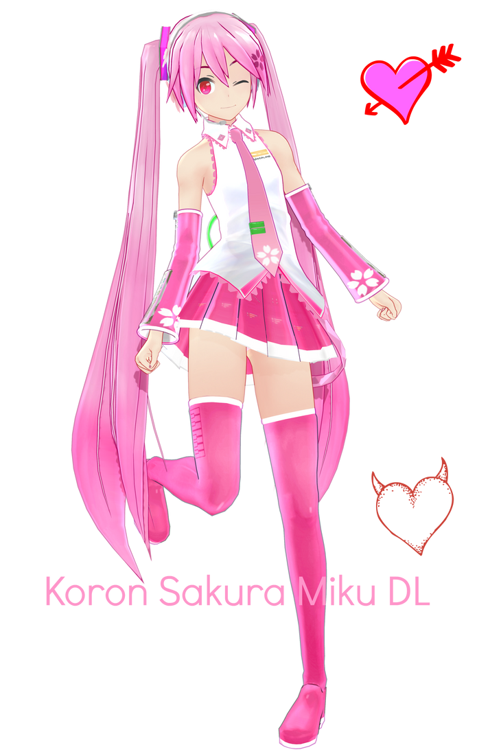Koron Sakura Miku dl by Sushi-Kittie on DeviantArt