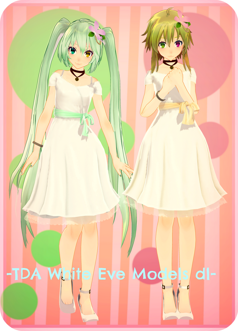 [920 Watchers] . : TDA WHITE EVE GUMI MIKU DL : . by Sushi-Kittie on ...