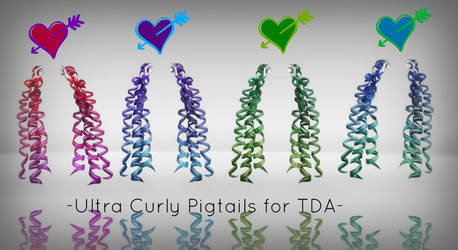 -Ultra Curly Pigtails for TDA DL- (compensation)