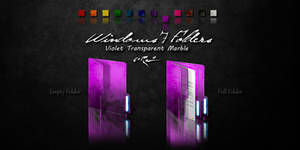 Violet Windows 7 Folders