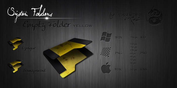 Yellow Empty Folder