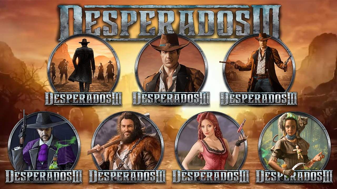 Desperados III icons by BrokenNoah on DeviantArt