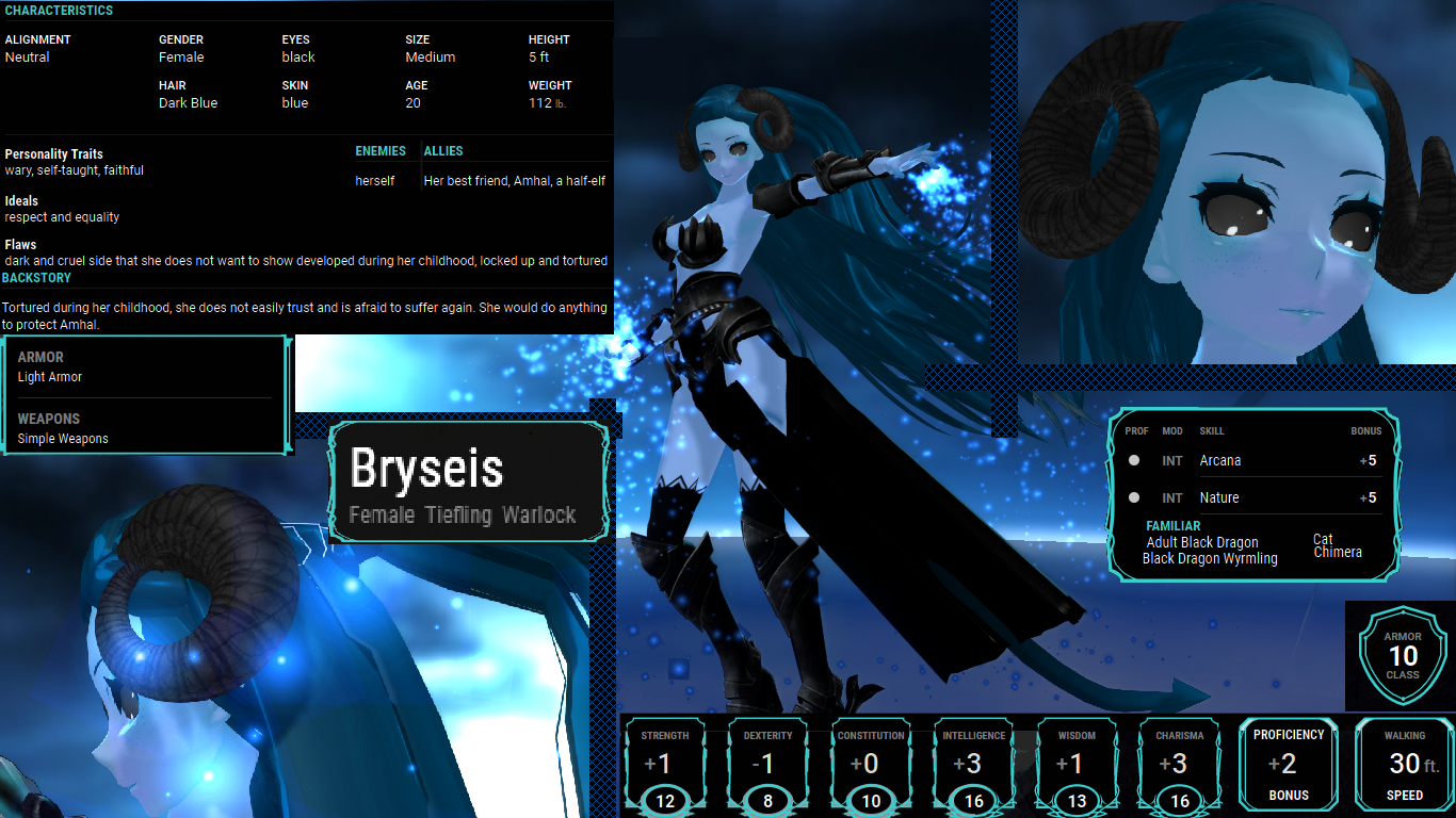 Motme May 2019 Bryseis The Tiefling Warlock By Nekoselena On Images, Photos, Reviews
