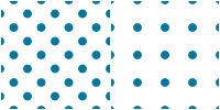 Polka Dot Pattern - blue white by Aless1984