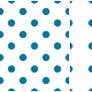 Polka Dot Pattern - blue white