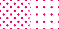 Polka Dot Pattern - pink white by Aless1984