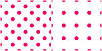 Polka Dot Pattern - pink white
