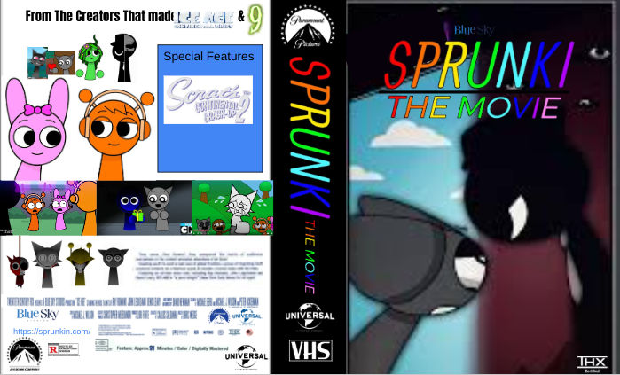 Incredibox Sprunki: The Movie (2026) - VHS Cover by Mrcartoonetwork1234 ...