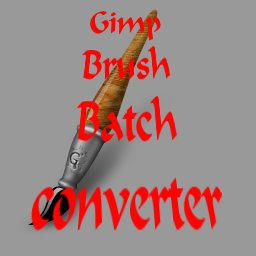 GIMP Batch brush converter