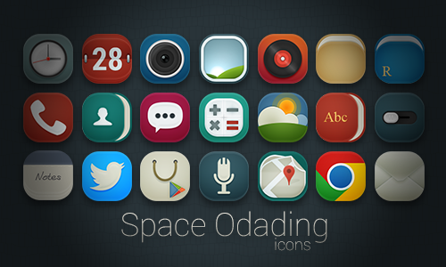 Space Odading Icons