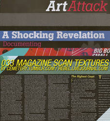 33 Magazine Scan Textures
