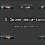 5 Gnome menu-icons