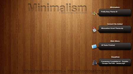 Minimalism Growl Style by Tjdyo