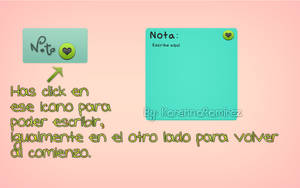 Block de Notas ~XWidget