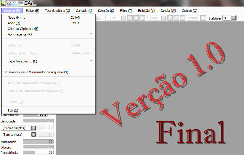 Paint Tool SAI em portugues by oyabu on DeviantArt