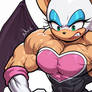 Rogue The Bat Muscle Growth - WIP 1
