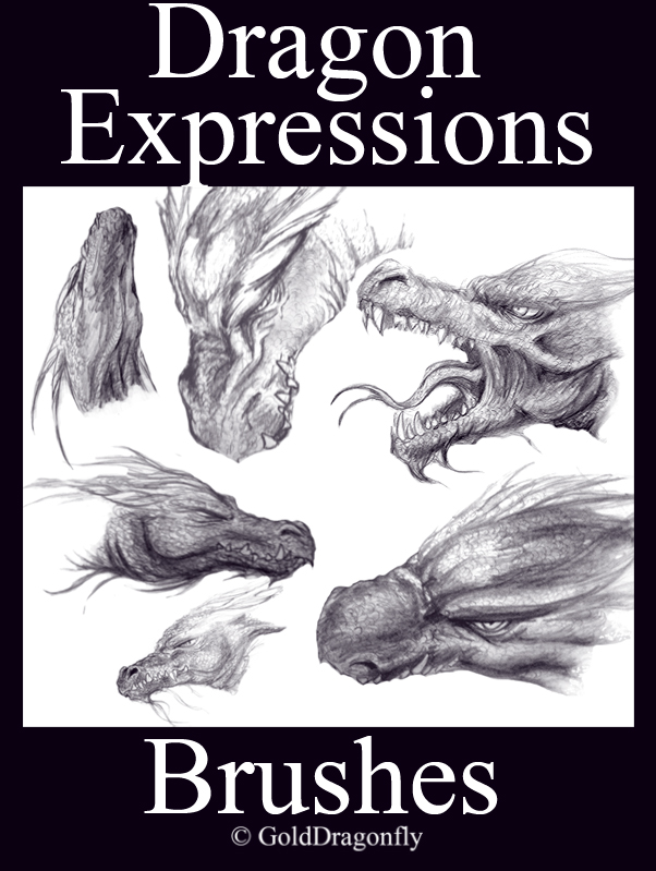 Dragon Brushes by GoldDragonfly on DeviantArt