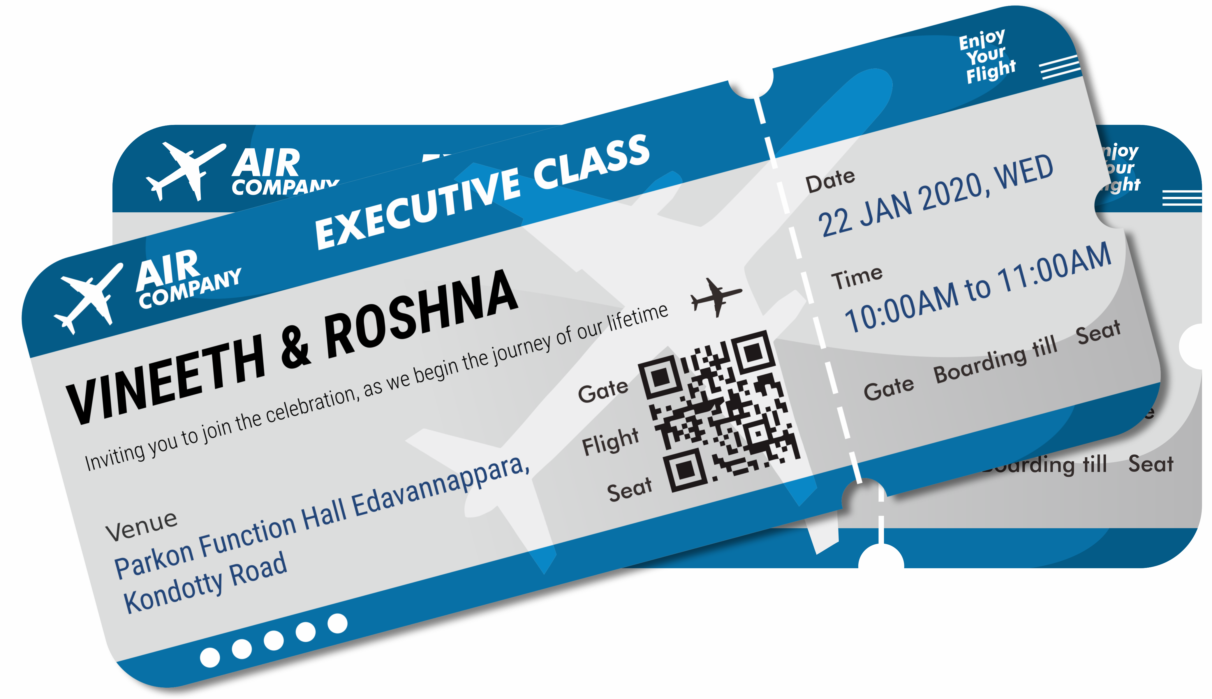 Airline Ticket Wedding Invite by HEXcube on DeviantArt