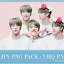 BTS ~ JIN PNG PACK #14