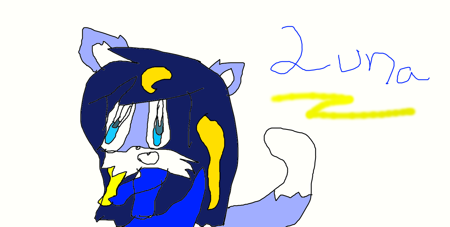 sonic oc- Luna the night cat by Derpysquid909 on DeviantArt