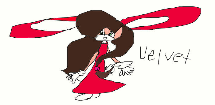 Sonic OC- Velvet the rabbit