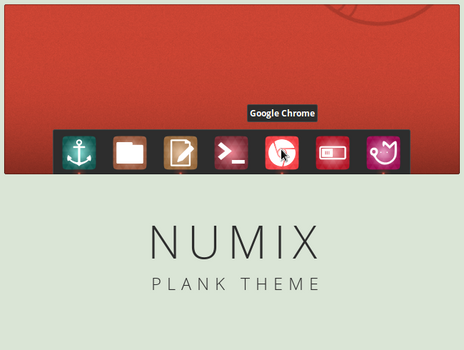 Numix theme for Plank