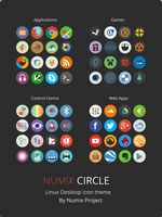 Numix-Circle Linux Desktop Icon Theme
