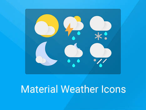 Google Now Weather Icons