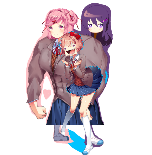 Doki-Doki Literature Club! : All Characters by cimokudo on DeviantArt