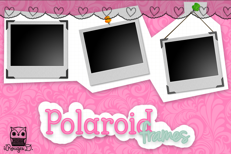 Polaroid Frames .PSD