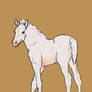 Free to use Foal Lineart