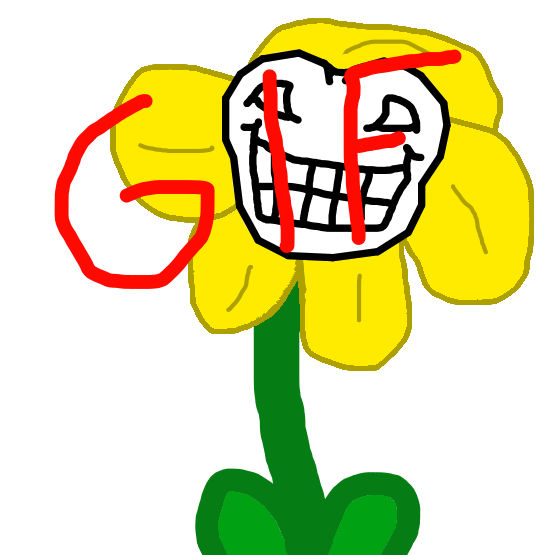 Laughing Flowey by FloffyAlpaca on DeviantArt