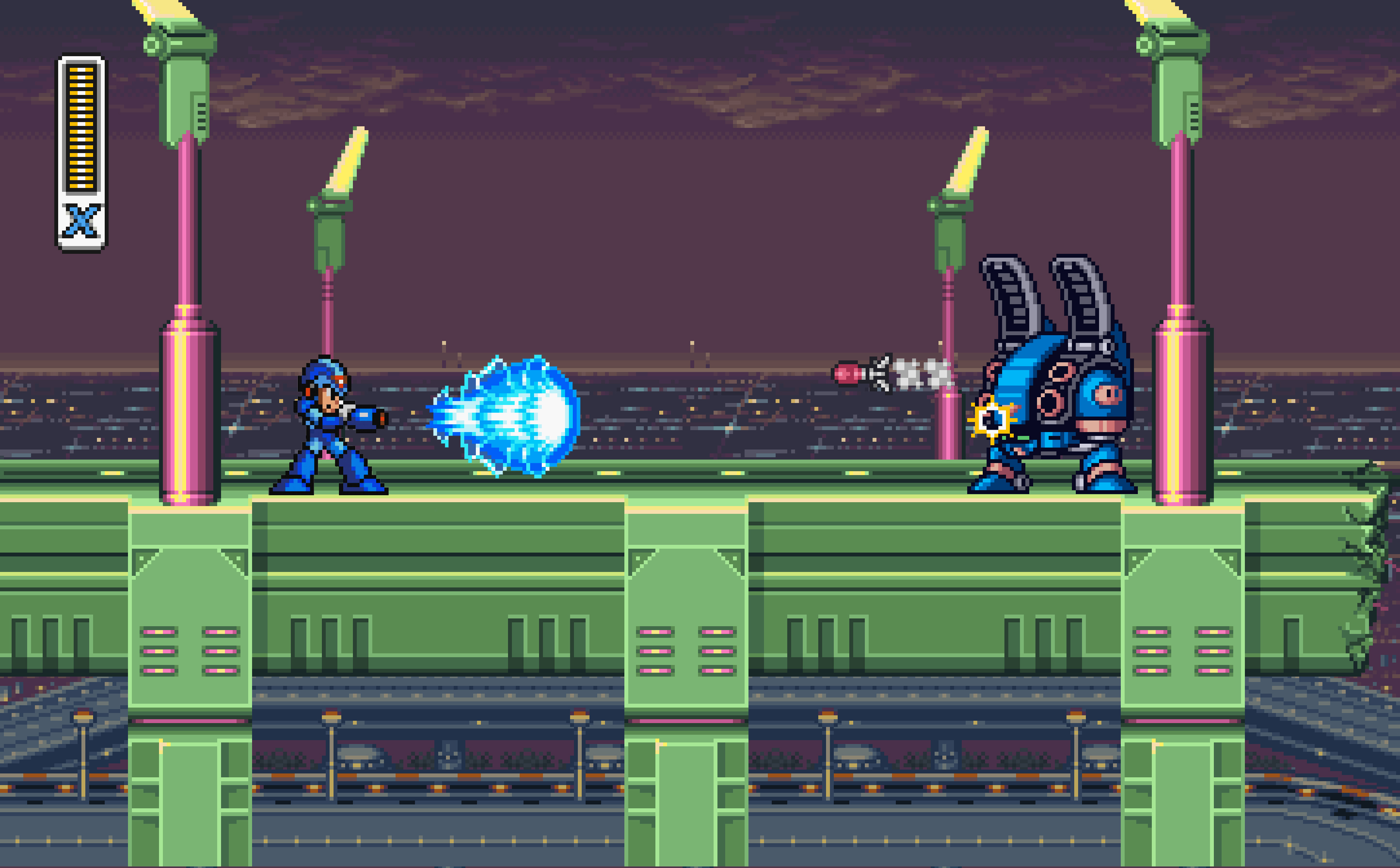 Megaman X 2.5D Project